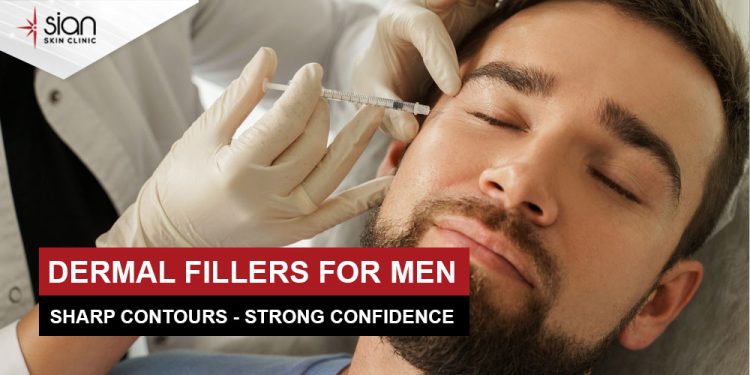 Injectable fillers give men clear, defined features, strength, and confidence anytime